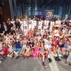 08.9.2016 Bonn Telekom Forum Basketball 1.Bundesliga Saison 2016/2017 ; Teampraesentation Telekom Baskets Bonn; Kids Club