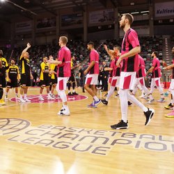 Telekom Baskets Bonn vs. AEK Athen , Basketball Champions League(Spiel findet wegen Coronavirus ohne Zuschauer statt)Foto: J
