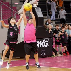 20.01.2018 Bonn Telekom Dome / ABZ; Finaltag Baskets-Grundschul-Challenge;Freigabe nur fuer redaktionelle Verwendung ! Keine Freigabe fuer Werbung !