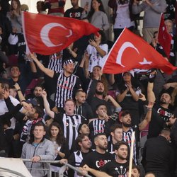 Fans Besiktas Istanbul vs. Telekom Baskets Bonn , Basketball Champions LeagueFoto: J