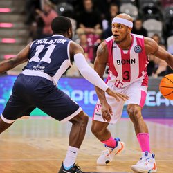 Eugene Lawrence / Telekom Baskets Bonn vs. JDA Dijon , Basketball Champions LeagueFoto: J